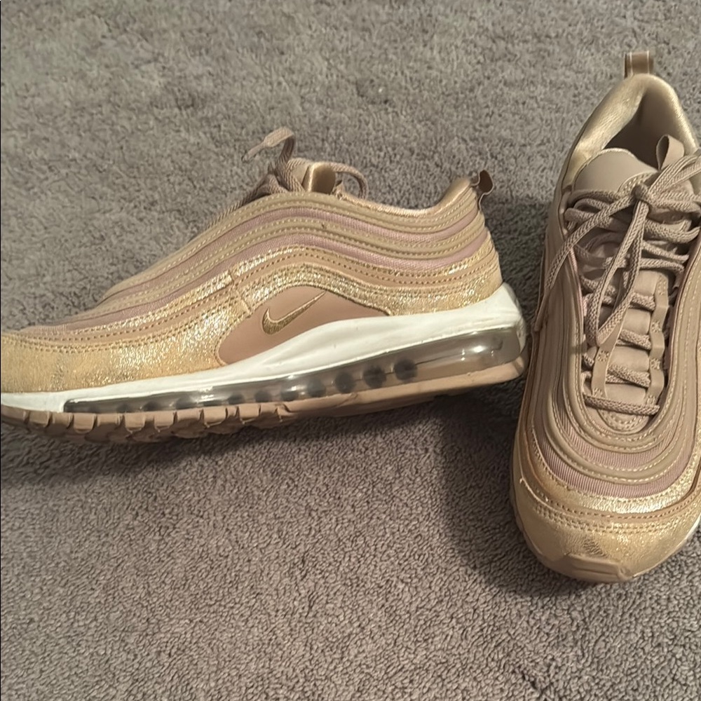 Nike AIr Max Women's Gold Sneakers